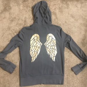 Victoria Secret Angels zip up hoodie